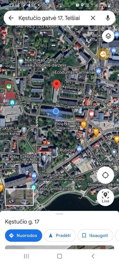 Mona Apartamentai Telšiai Exteriör bild